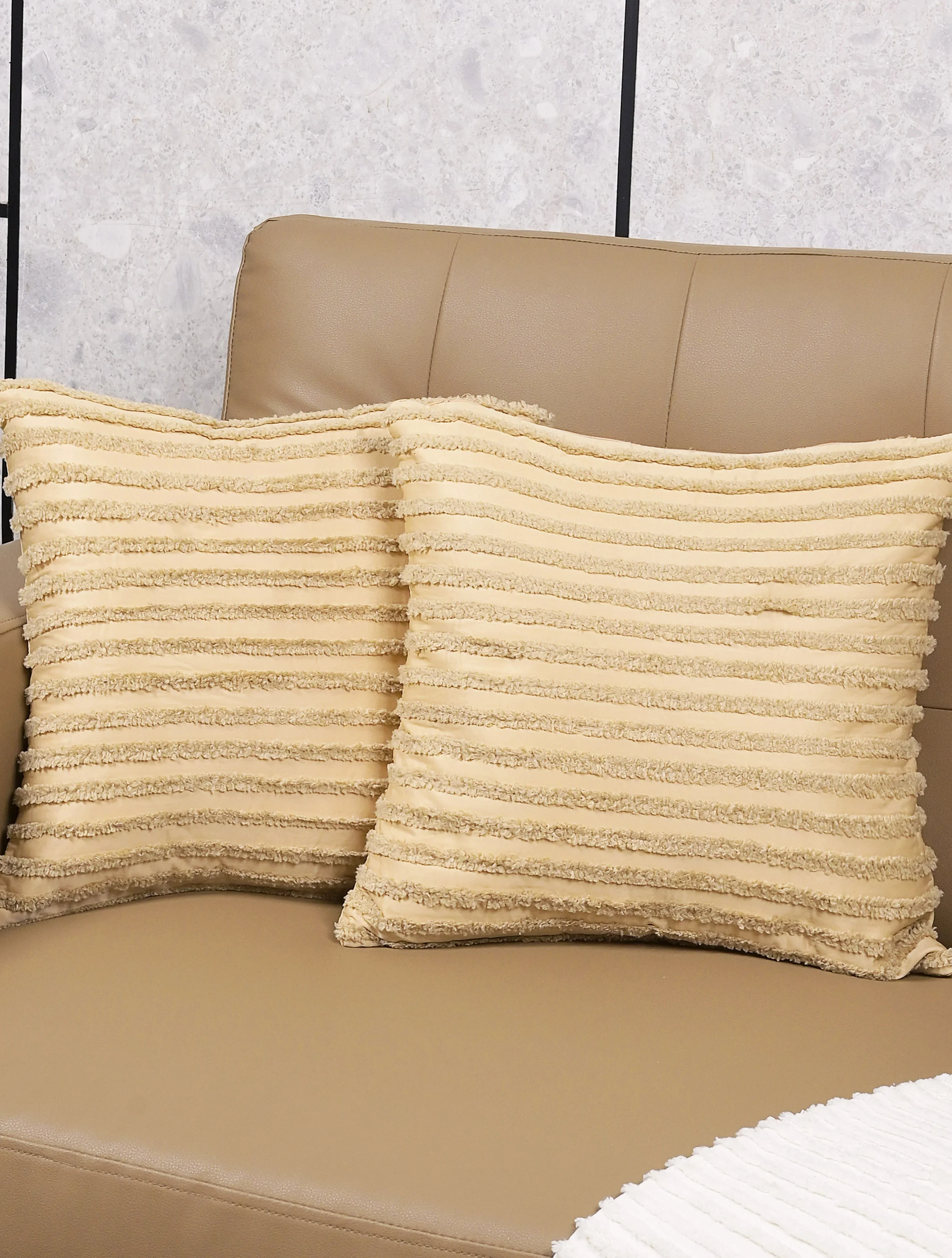 Axis Cushion Covers – Elegant Navy for a Sophisticated Living Space
