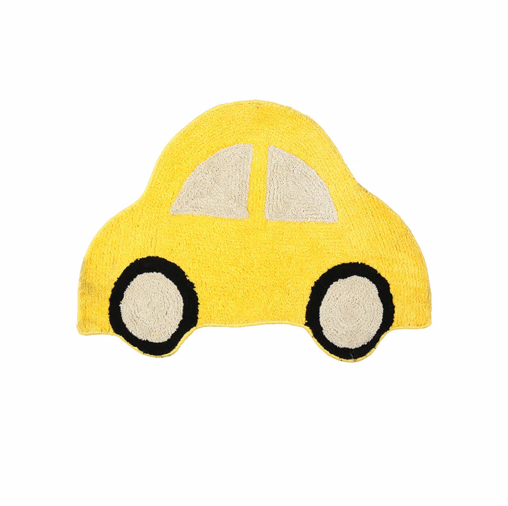Car Shape Micro Bathmat | Fun Design & Soft Texture (45x70 cm) - Image 5
