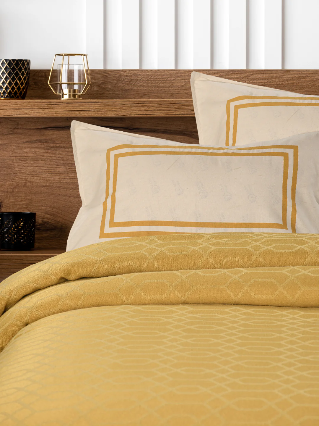 LUXE Cotton Bed Sheet Set | Soft, Elegant Finish + 2 Pillow Covers - Image 11
