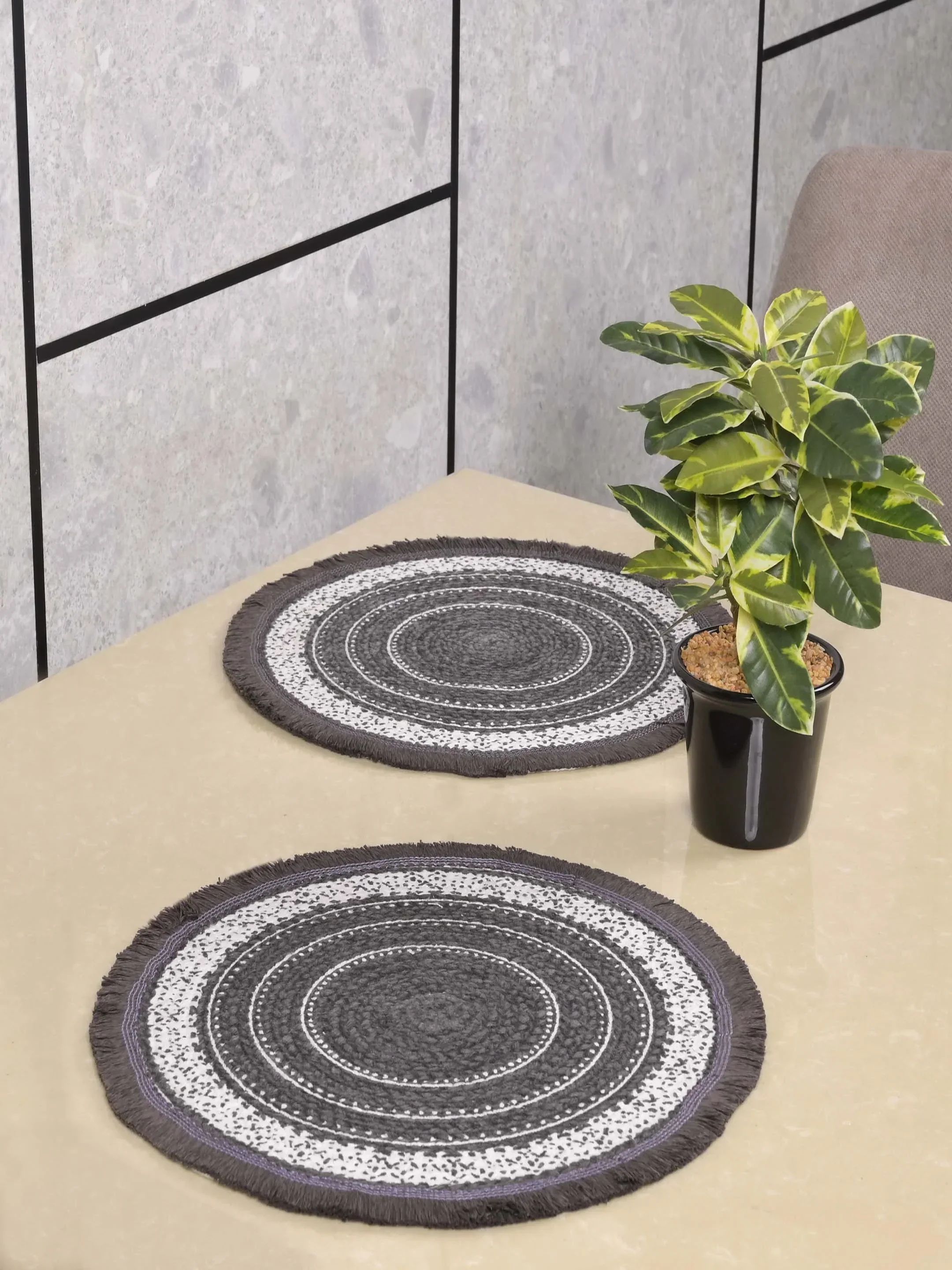 ISAR Table Place Mat Set of 2 | Durable Weave for Dining & Decor - Image 5