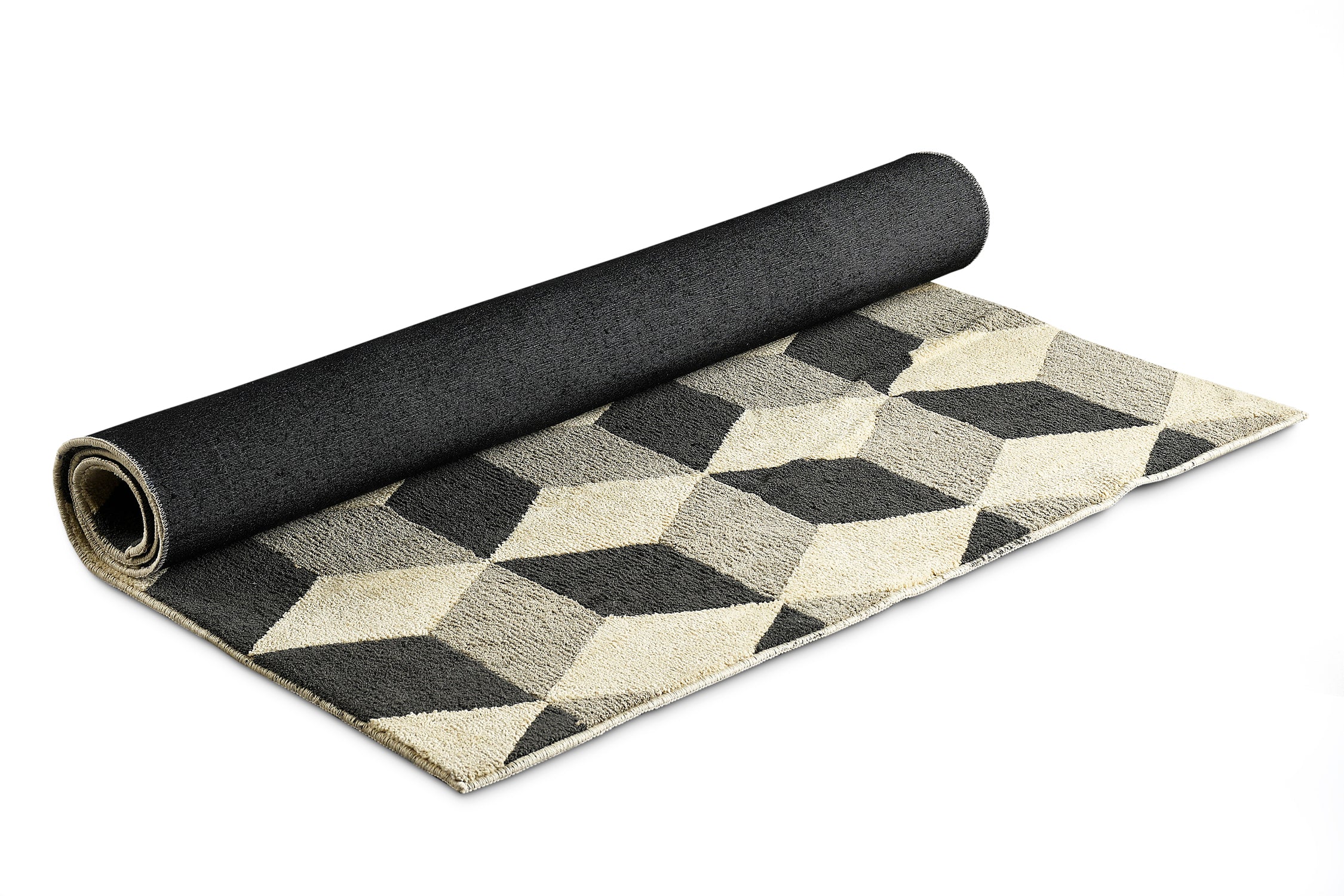 Cubes Soft Touch Surface Carpet | Geometric Pattern with Plush Finish - Image 5