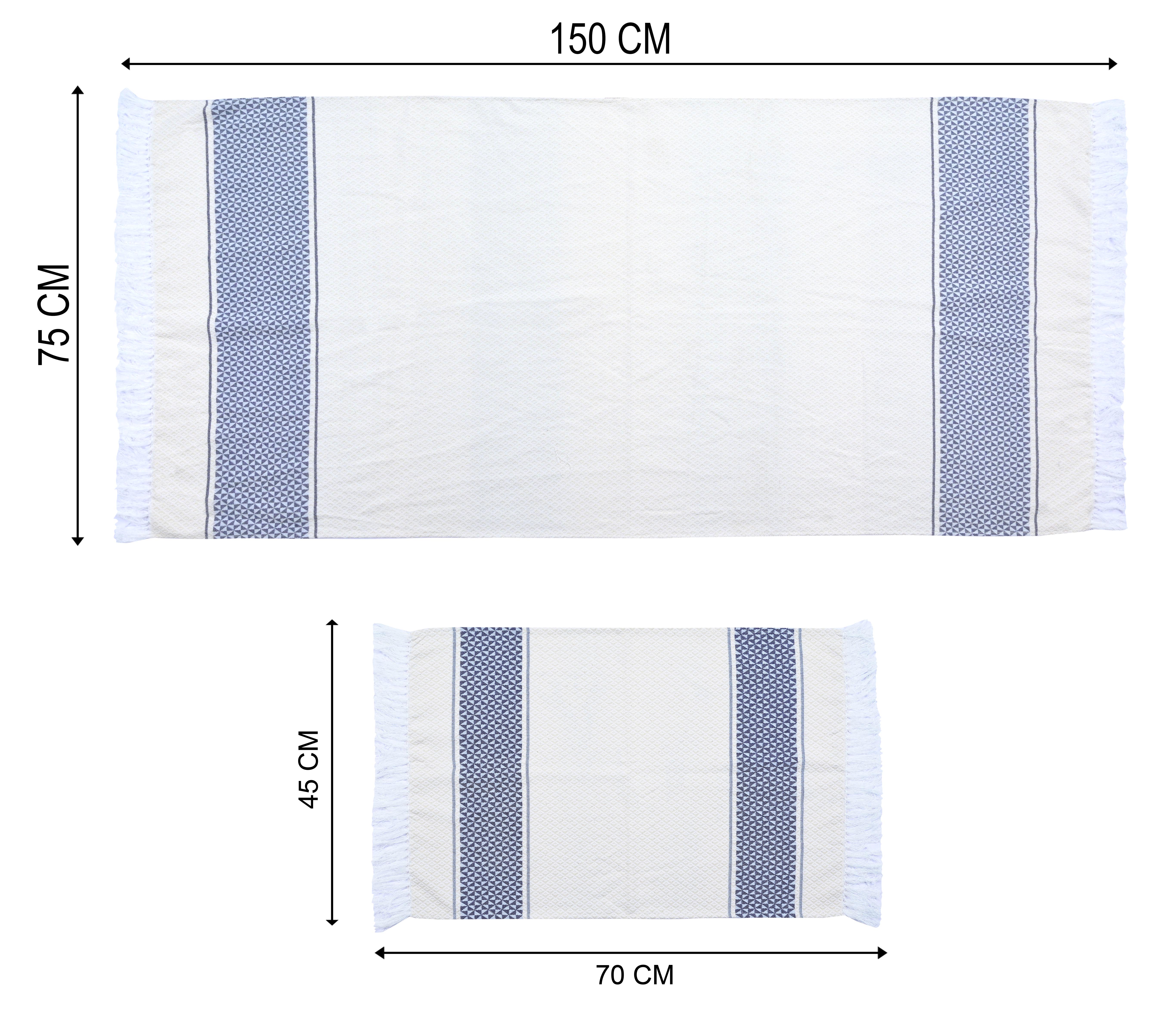 Firki Pure Cotton Bath & Hand Towel Set | Quick Dry Soft Towels | Bathing Kitchen Hand Towel Gym | Men & Women | Bathroom Accessories Set | - Image 28