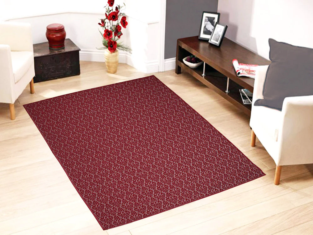 Fleur Flat Woven Jacquard Carpet | Intricate Weave & Soft Touch Texture - Image 15