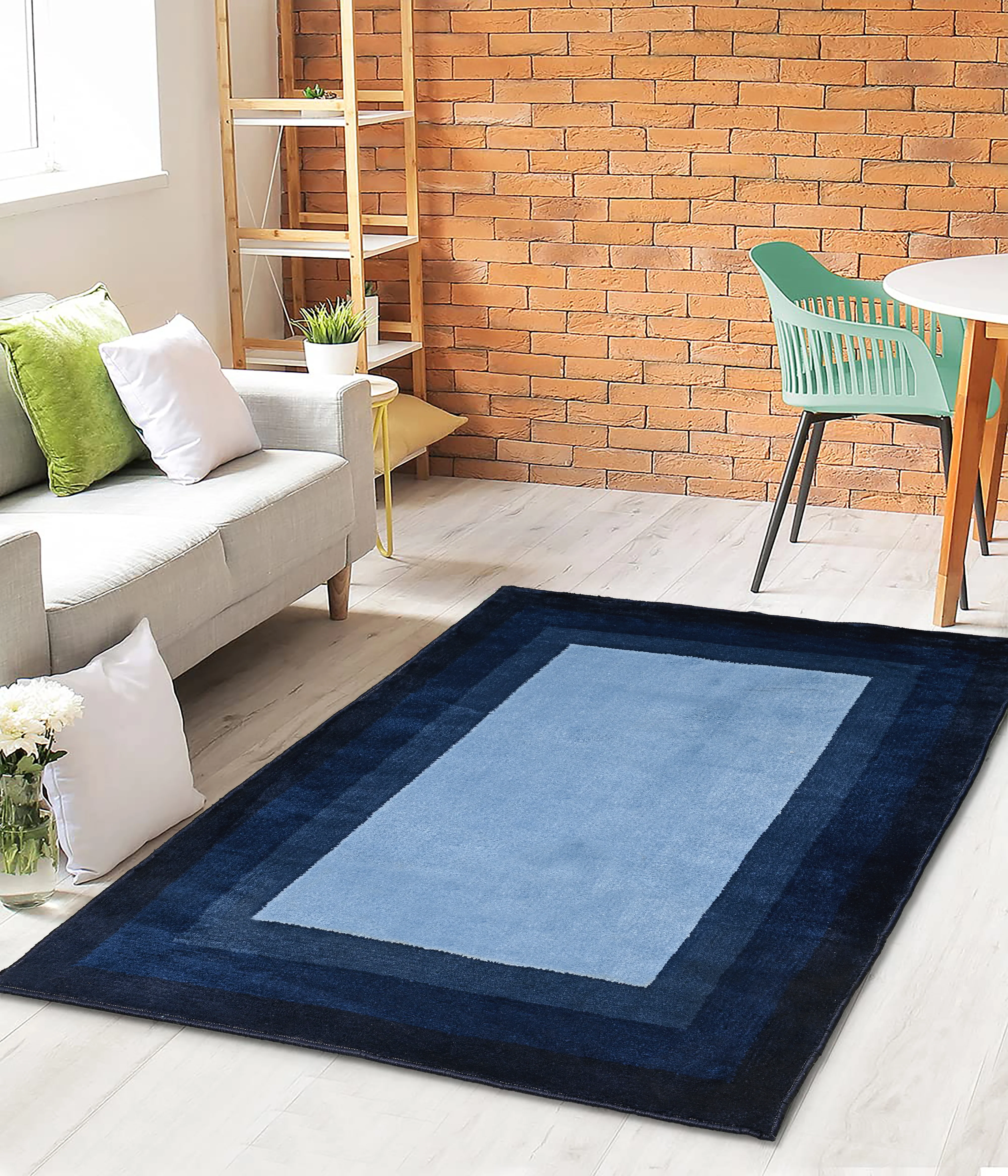 Frame Classic Soft Surface Carpet for Living Room & Bedroom - Image 12