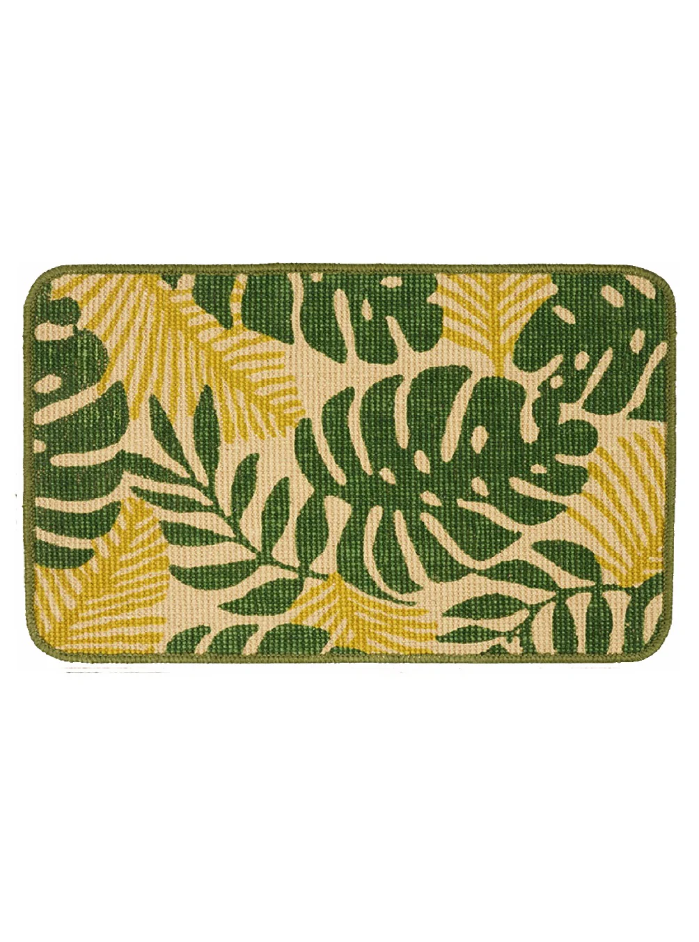 LEAF Jute Anti-Slip Door Mat | Natural Fiber Mat with Strong Grip Design - Image 2