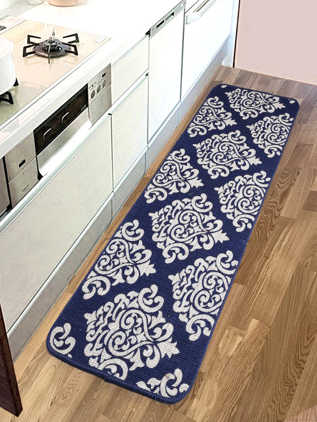 Leela Cotton Floor Runner | Soft Weave for Kitchen & Bedside Spaces - Image 9