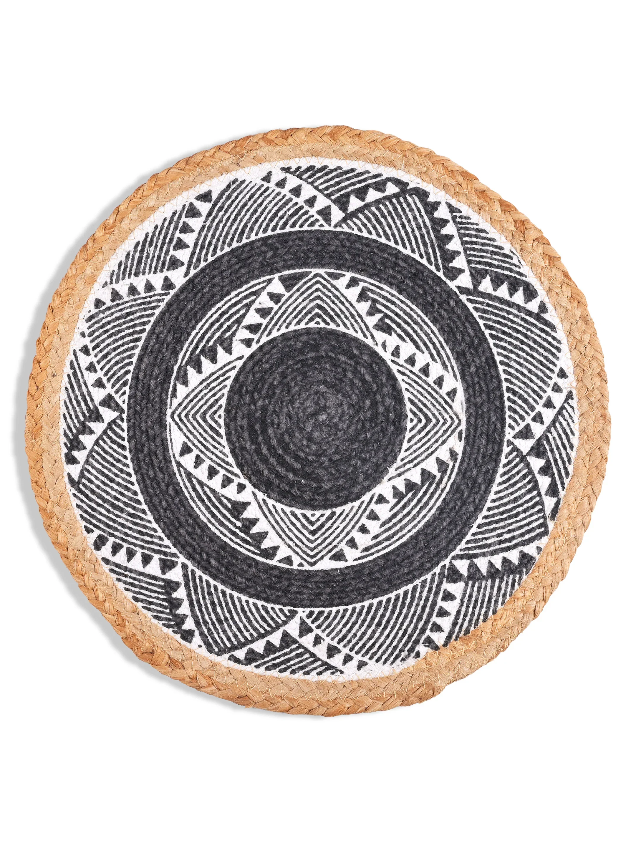 MELA Table Place Mat Set of 2 | Cotton Texture with Classic Pattern - Image 10