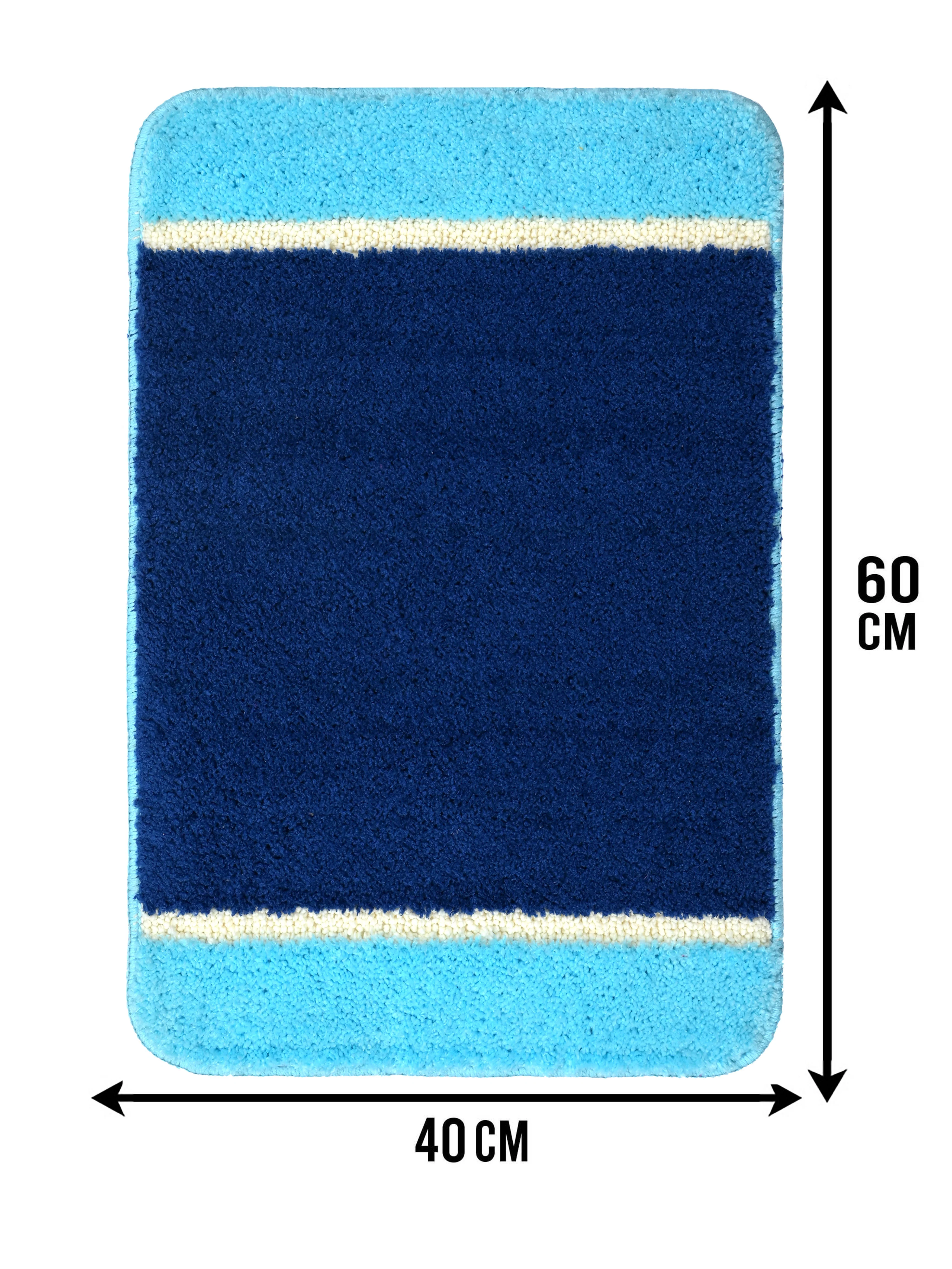 Saral Home Brown Soft Microfiber Anti-Skid Bathmat - B1G1 - Image 3