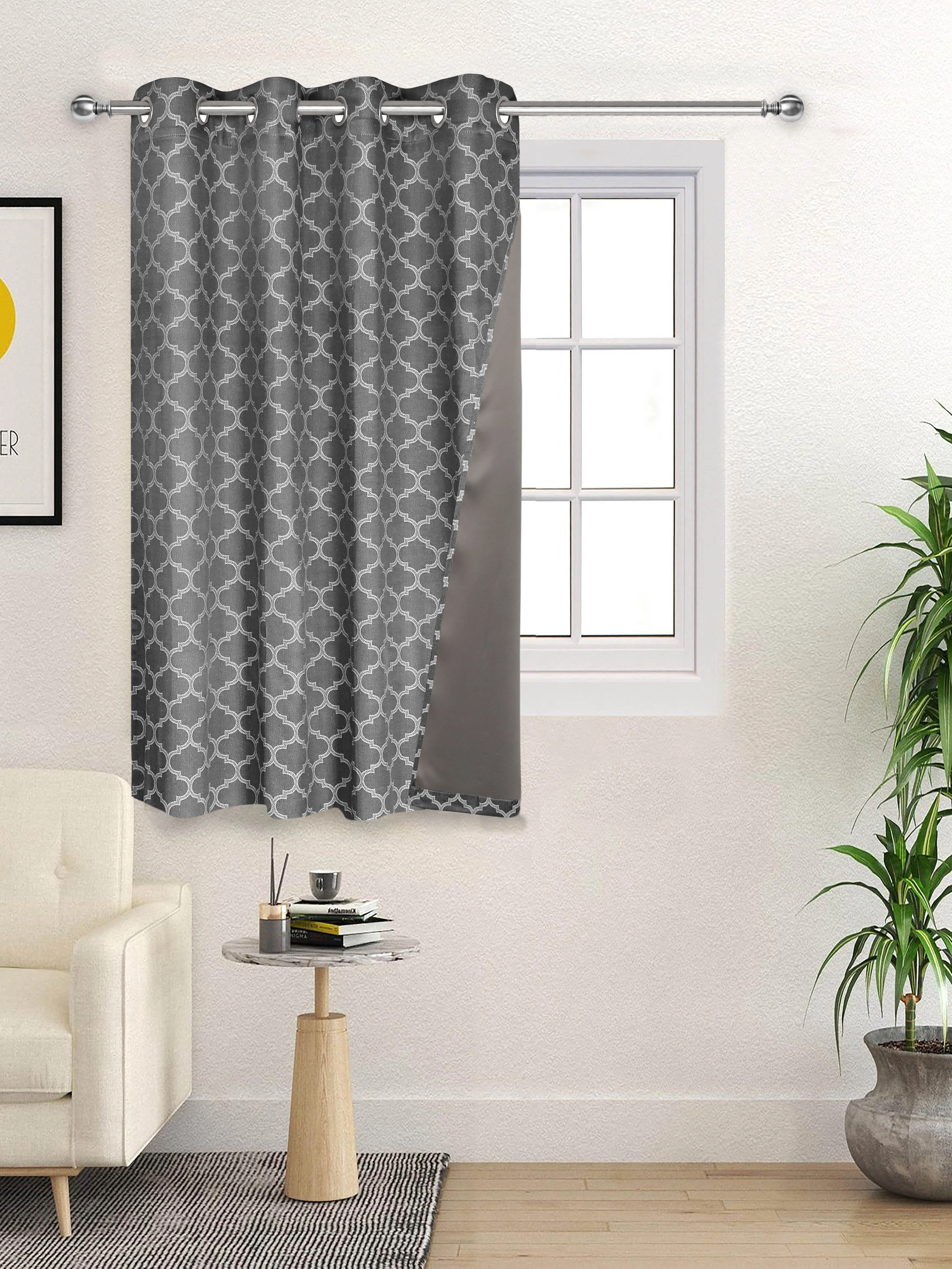 NOOR Cotton Curtains for Living Room | Elegant Drape & Breathable Fabric - Image 16