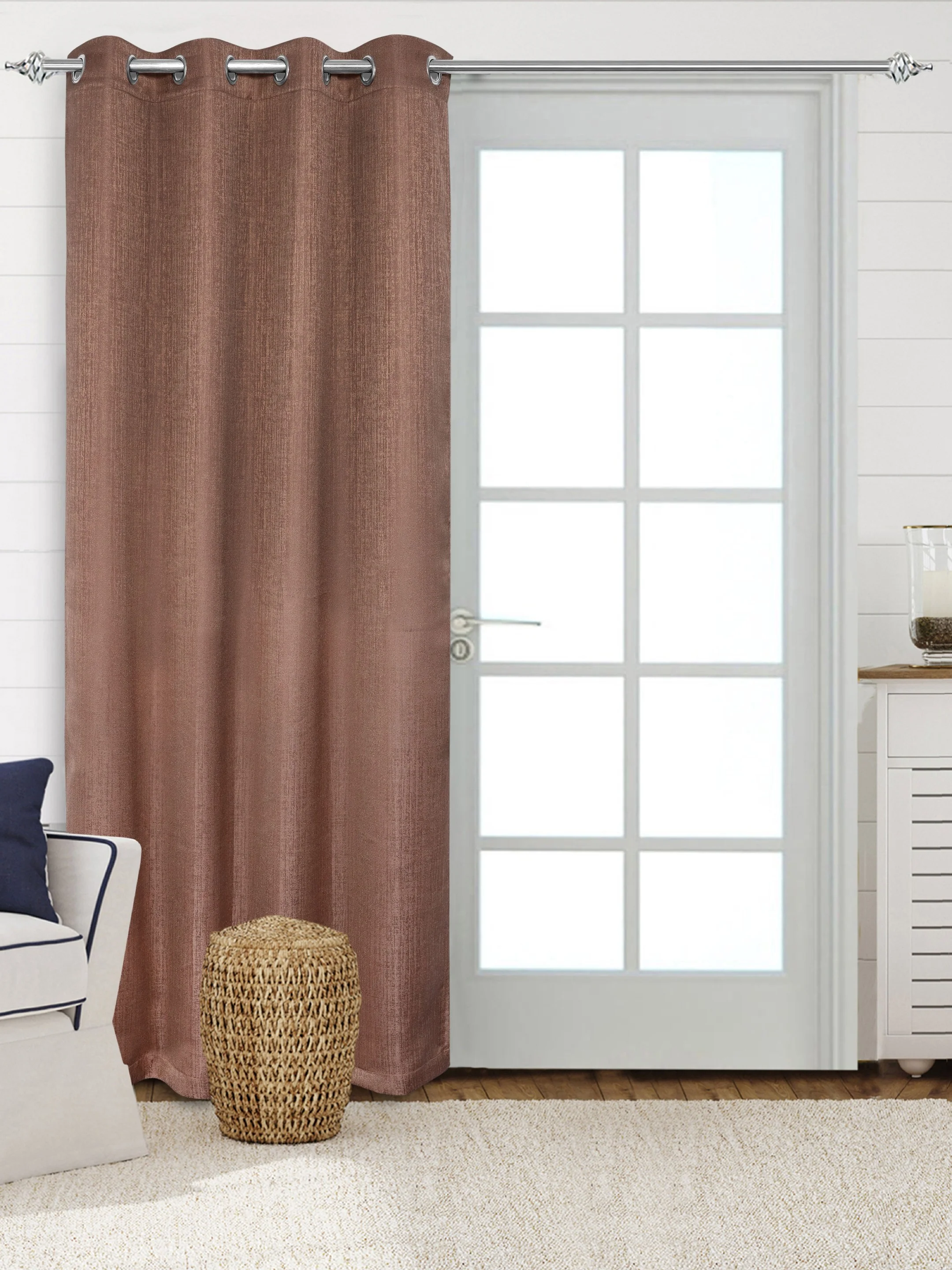 PEARL Curtain | Washable Non-Fading Non Shrinking |Textured Pattern - Image 6