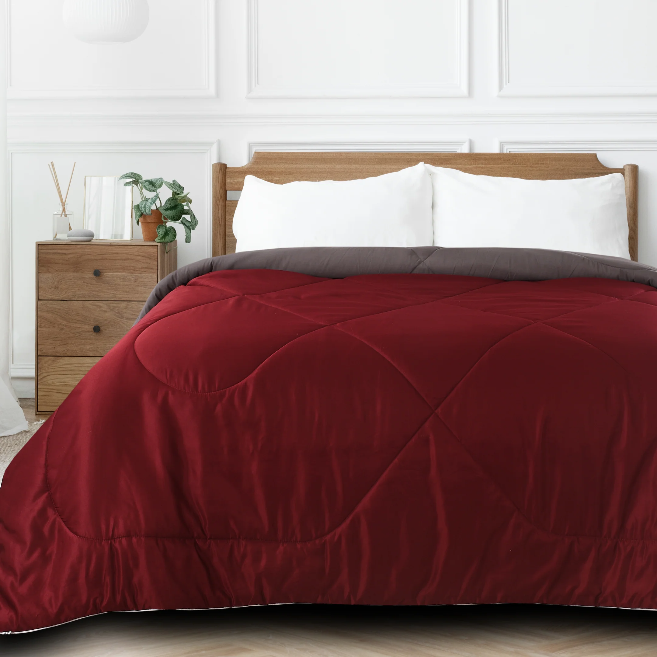 Reversible Solid Cotton Blanket/Comforter - Image 17