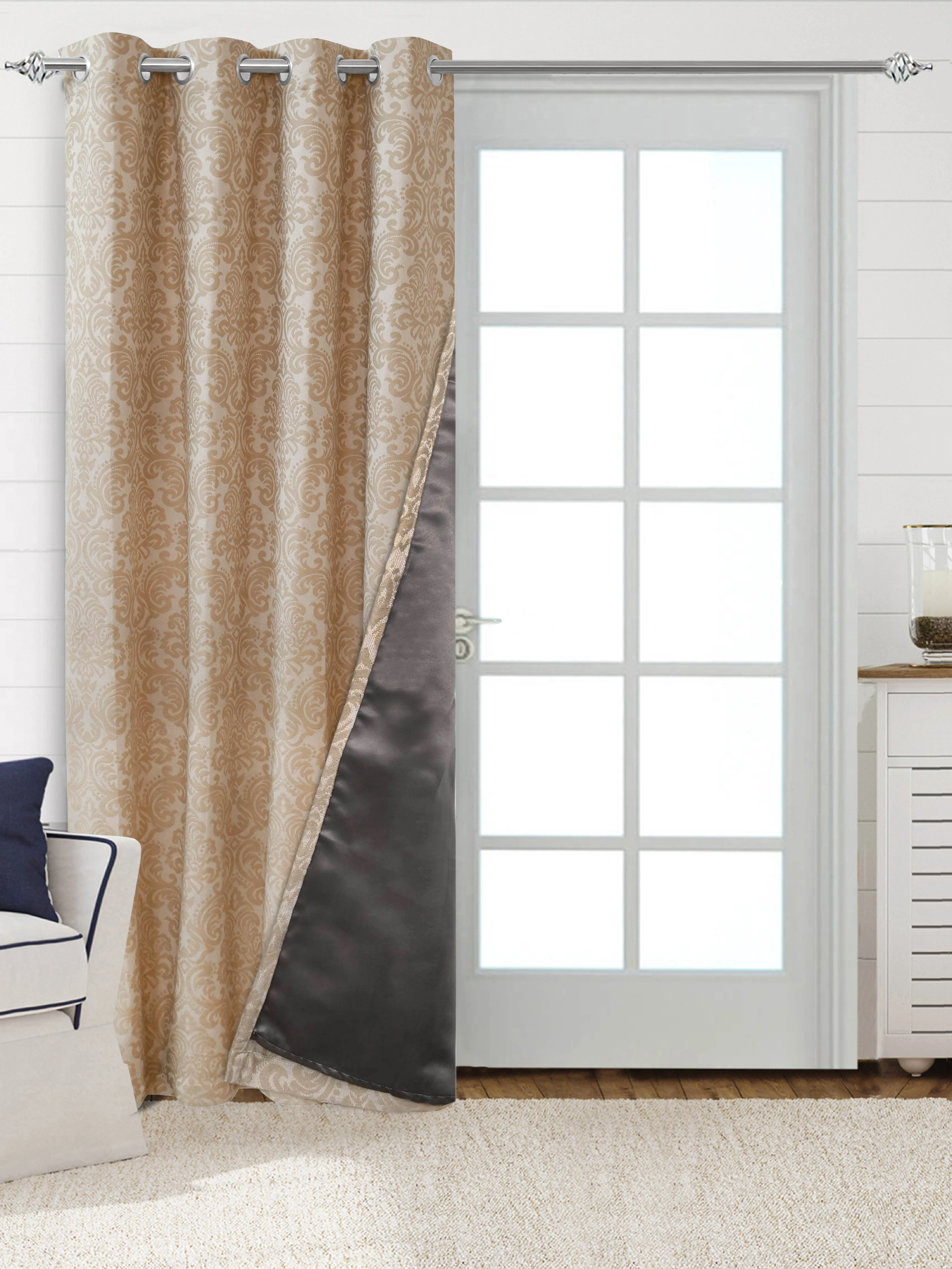ROYALTY Cotton Curtains | Elegant Drapes with Soft Texture & Premium Finish - Image 4