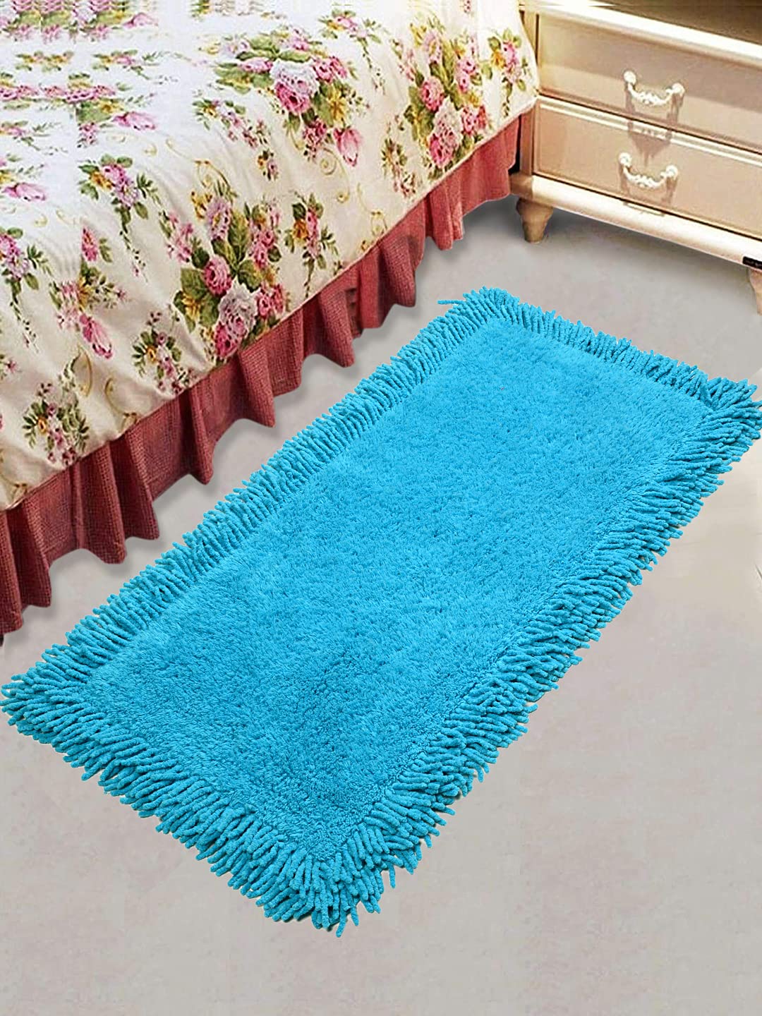 Cotton Shaggy Runner | Handmade Feel with Thick Soft Surface - Image 16