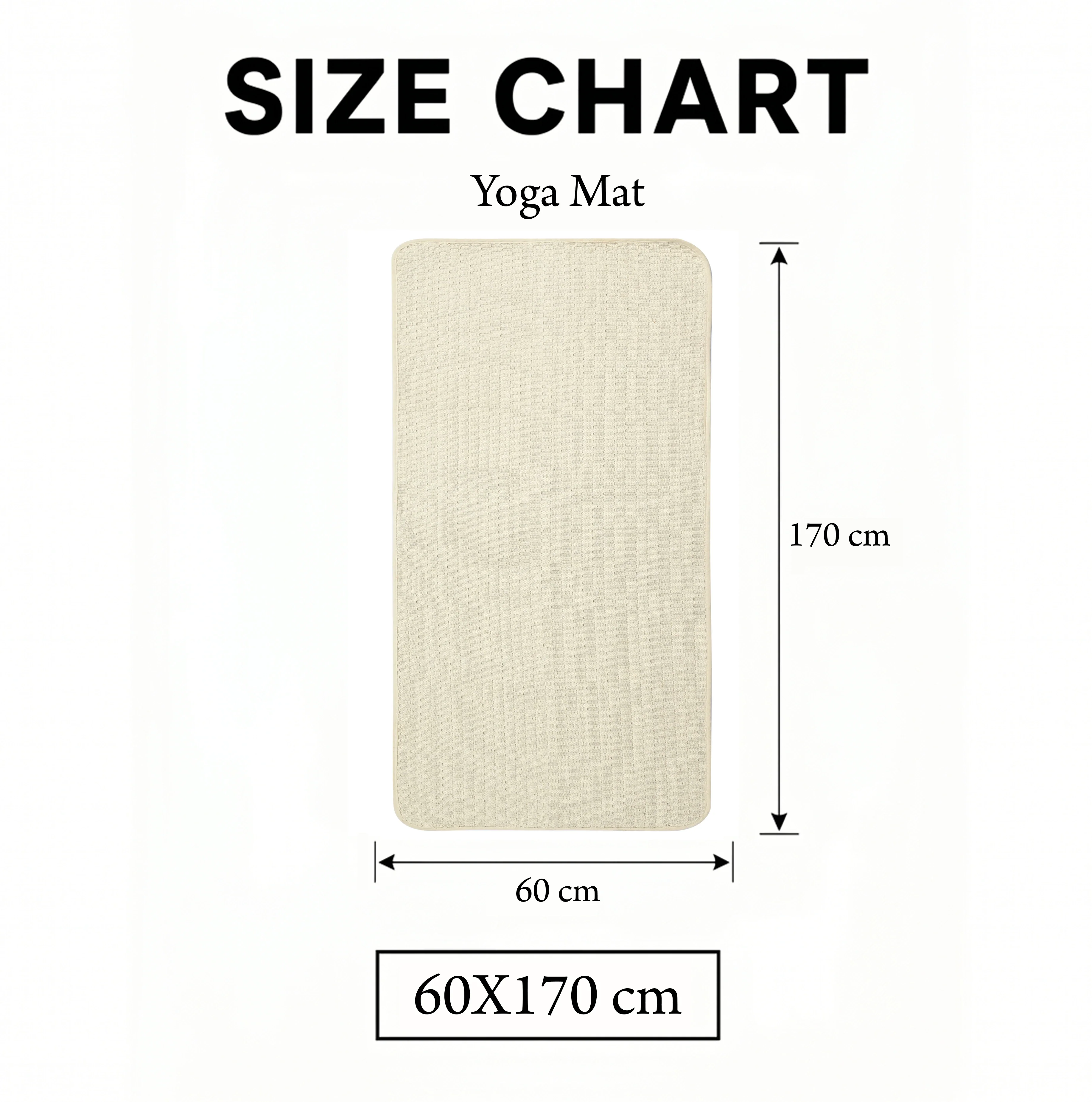 Saral Home Cotton Yoga Mat with Permanent Anti-Skid Backing | Soft, Durable & Comfortable Exercise Mat for Yoga, Meditation & Stretching - Image 21