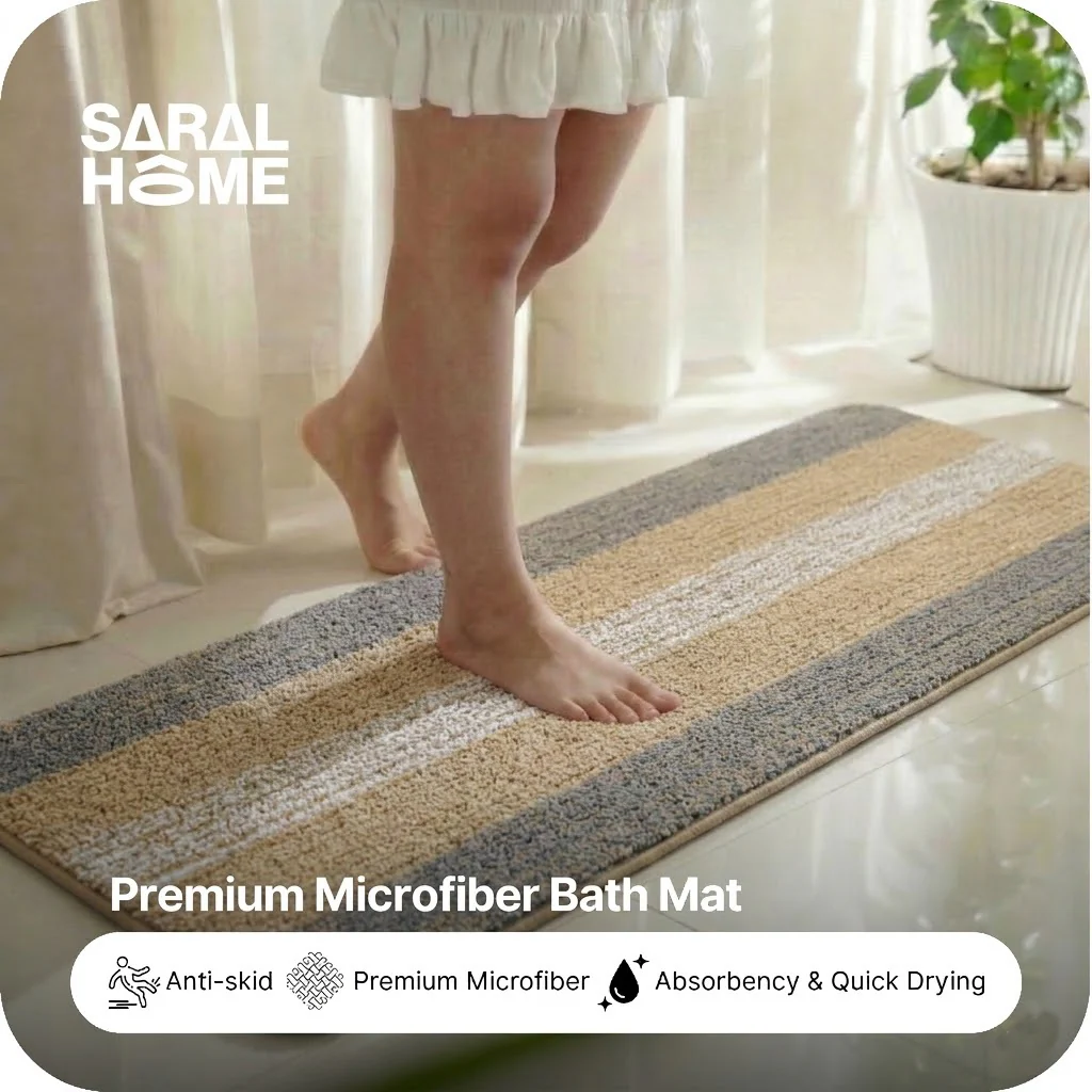 Microfiber Antiskid Runner | Soft Texture with Non-Slip Backing - Image 9