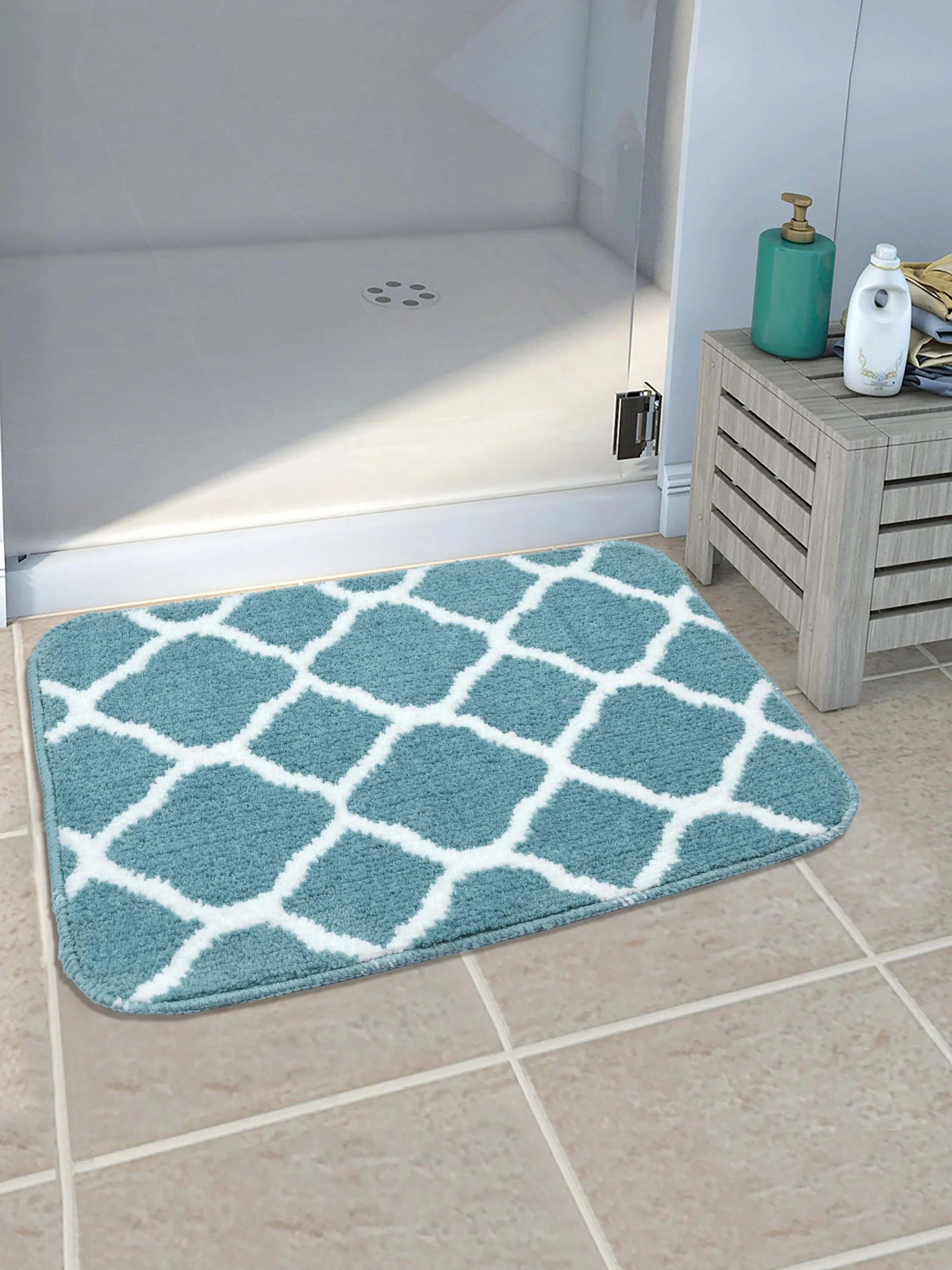 TANGIER Soft Anti-Slip Mat | Plush Texture & Grip Backing