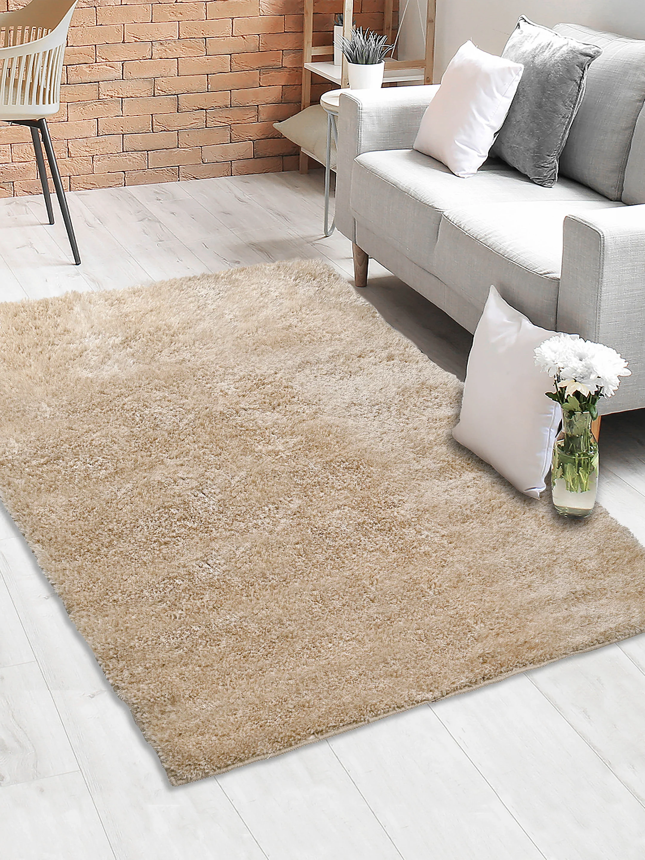 Shaggy Medium Pile Shiny Carpet - Image 20