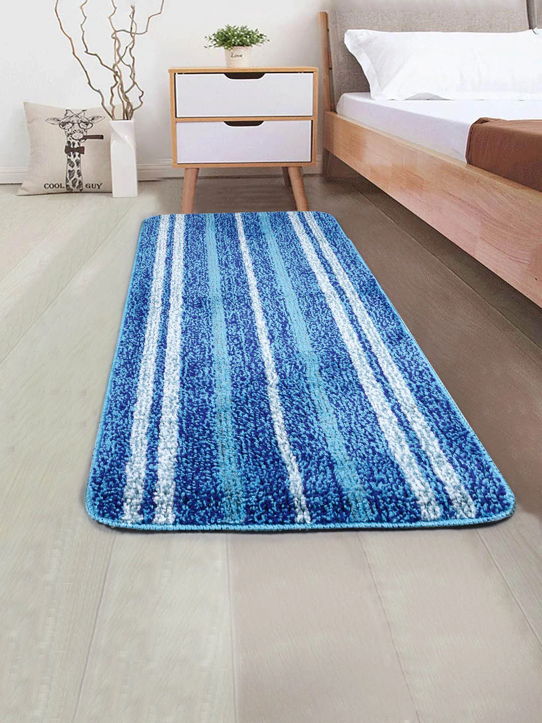 Stripe Microfiber Anti-Skid Bathmat | Multiple Sizes Available - Image 58