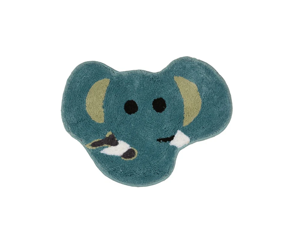 Appu Shape Bathmat – Fun Elephant Design & Soft Microfiber - Image 2