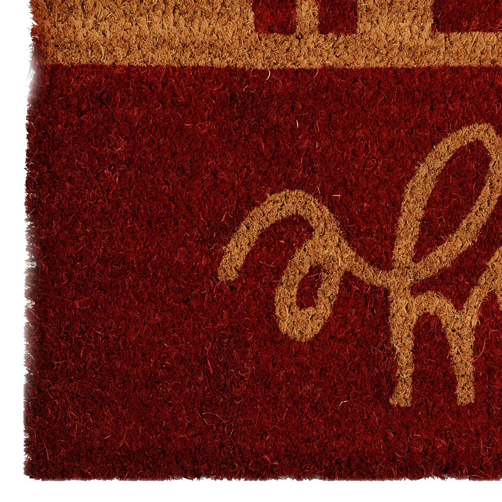 Coir Door Mat with Hello Goodbye Print – Dual Message & Sturdy Coir - Image 3