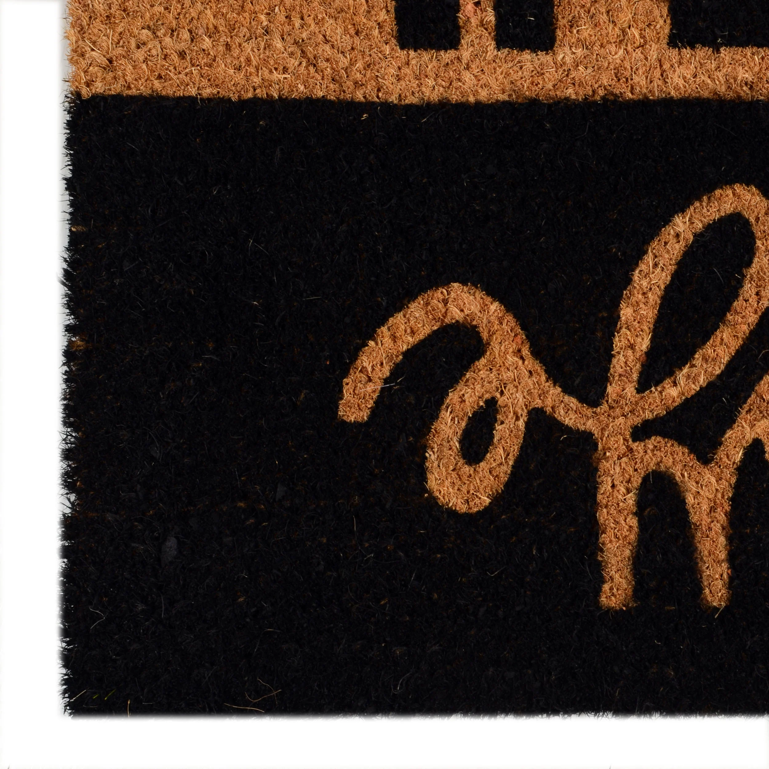 Coir Door Mat with Hello Goodbye Print – Dual Message & Sturdy Coir - Image 7
