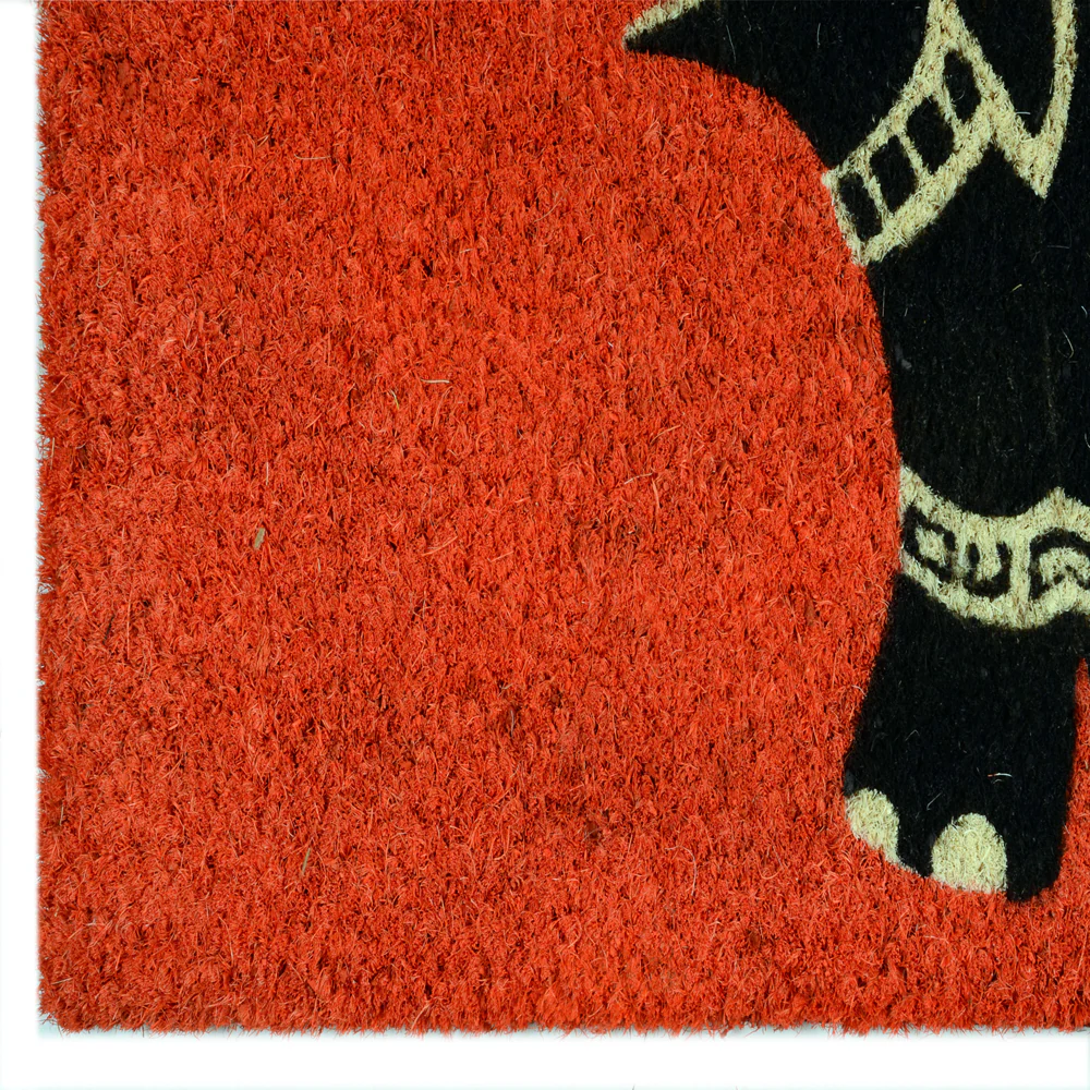 Elephant Print Coir Door Mat – Fun Print & Long Life - Image 3