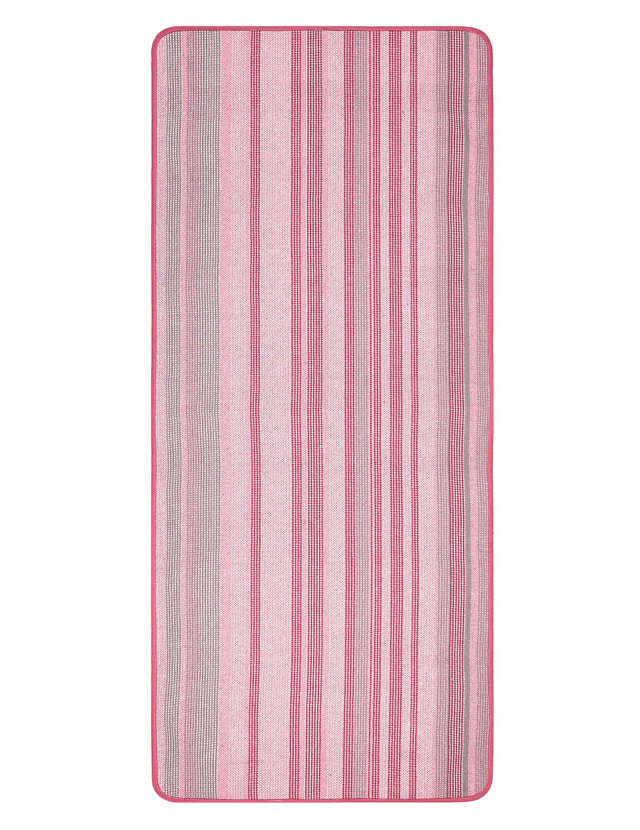 Prana Striped Cotton Yoga Mat | Non-Slip & Washable - Image 22