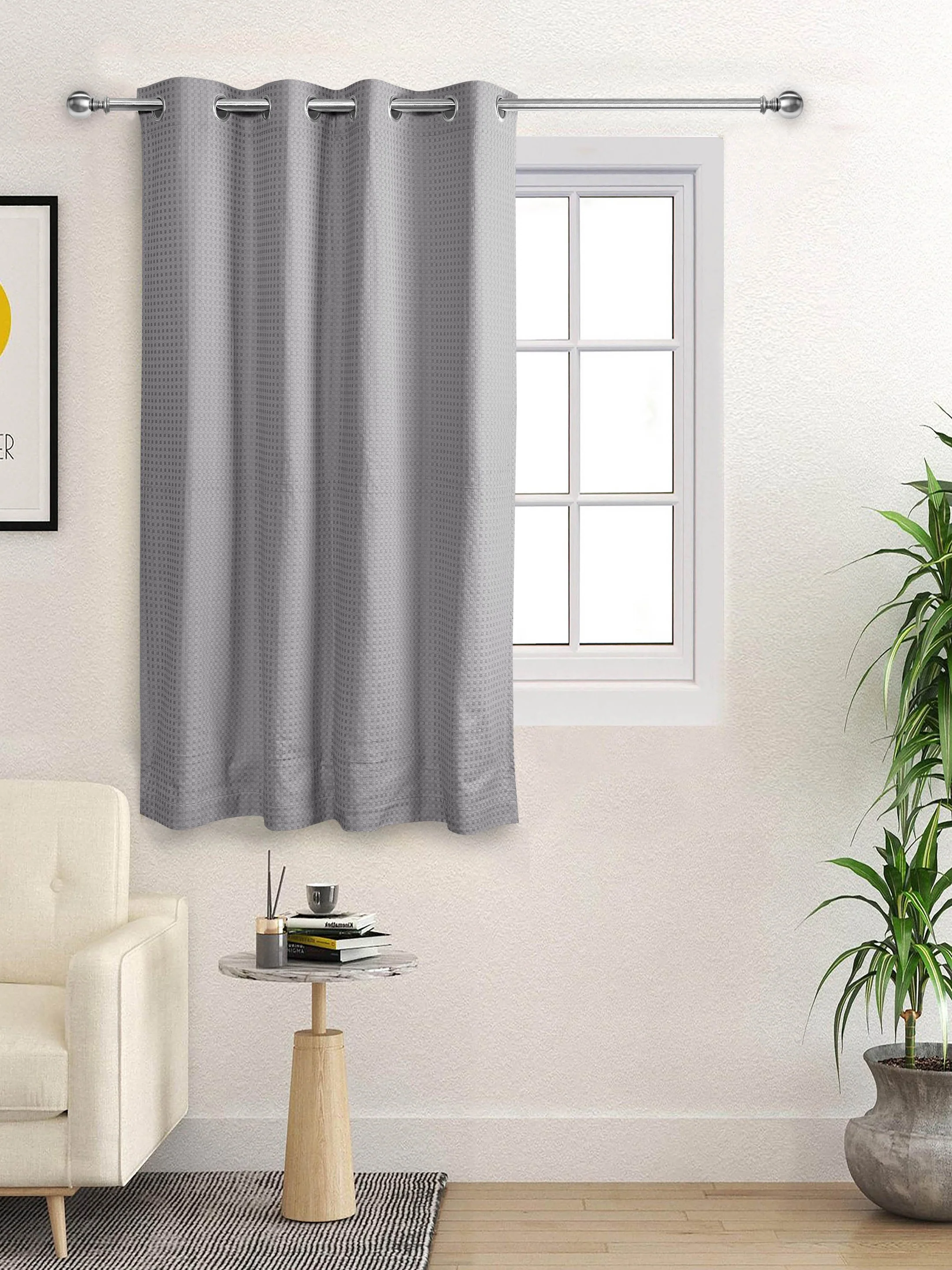 Waffle Cotton Curtains - Image 15